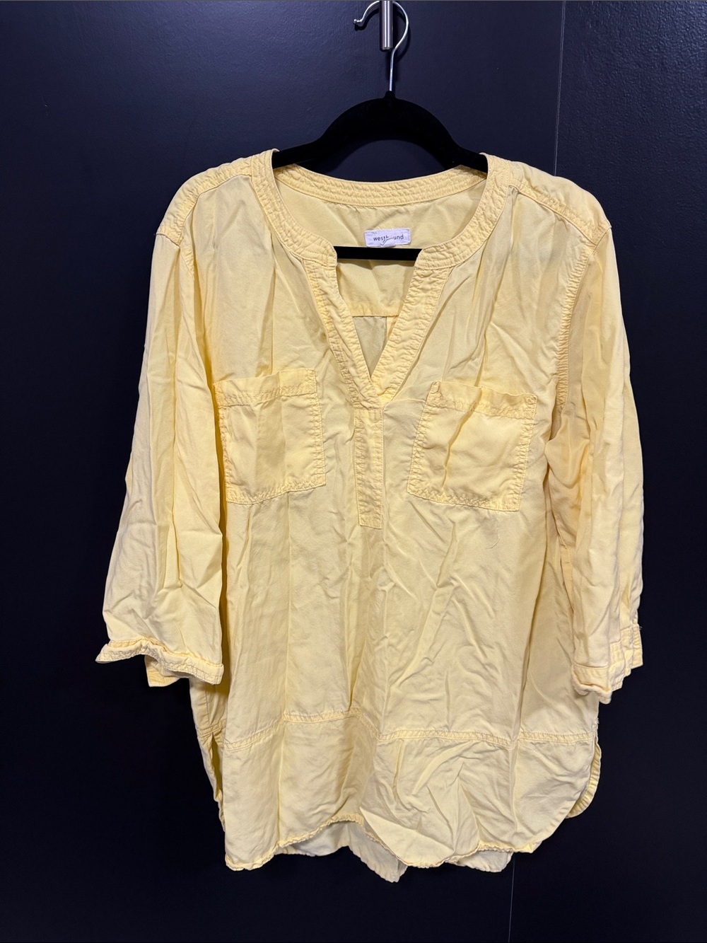 Westbound Yellow Tunic